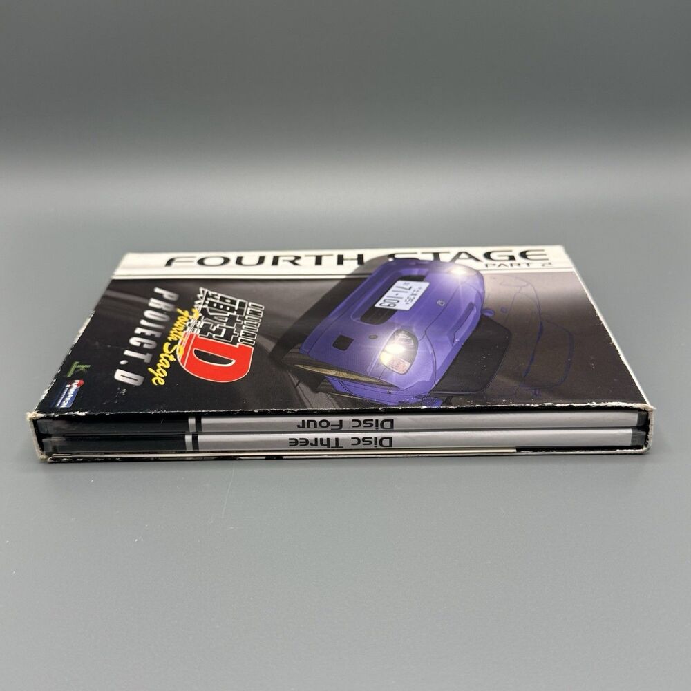 Initial D: Fourth Stage Part Two DVD Anime Racing Inserts Tested - Picture 3 of 7